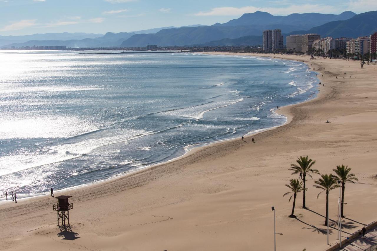 Apartamento Cullera Frente Al Mar Luaran gambar